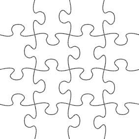  BAOFALI 21PCS/Set Puzzle Maker Machine Cutter,Jigsaw